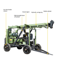 Wheeled Core Drilling Machine Hydraulic Mast Drilling Rig